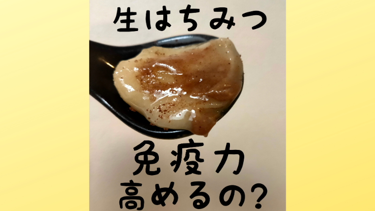 免疫力 生はちみつは本当に免疫力アップに効果的な食材なのか タマニャコ 人間は治るようにできている